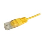 Decelect Forgos - Cordon RJ45 1 paire UTP jaune 3m
