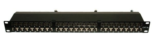 Decelect Forgos - PANNEAU EQUIPE 48 PORTS RJ45 CAT.6A SFTP