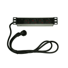 Decelect Forgos - Panneau de distribution 1U 4PC avec voyant lumineux