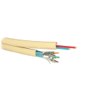 Decelect Forgos - Câble Grade 3 4P et 2 fibres optiques 9/125 G657A2 900µm 100m