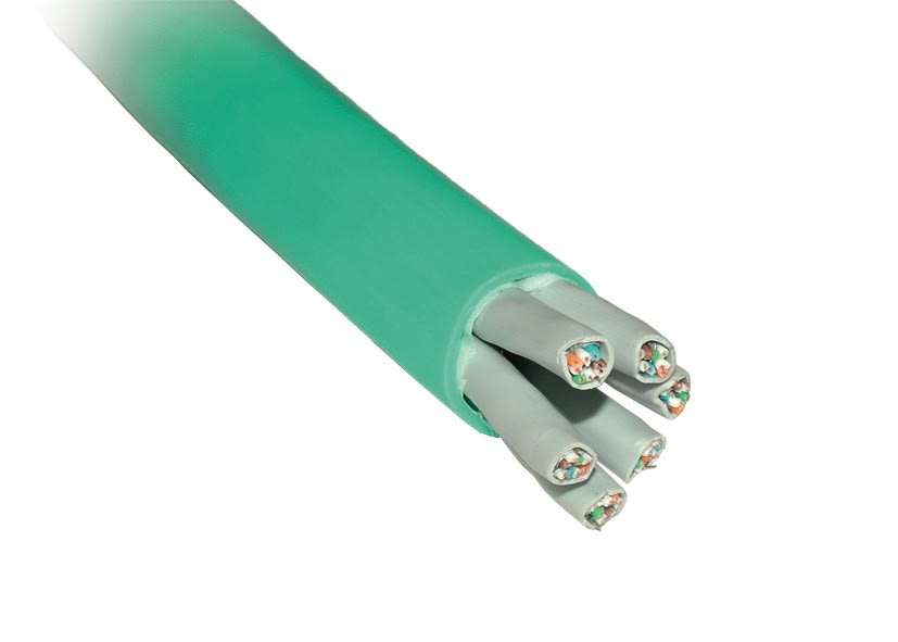 Decelect Forgos - Câble UTP Cat6 multibrins 4 paires LSOH - 500m