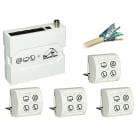 Decelect Forgos - Kit comprenant PLTVETTL45BC + SW4TVETTLBC + 100m câble Grade 3