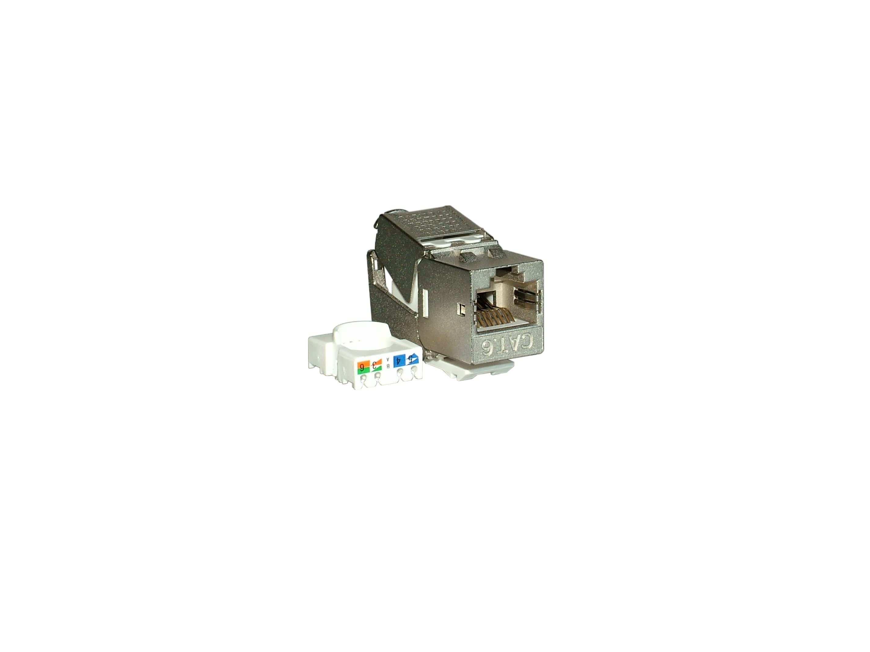 Decelect Forgos - EMBASE RJ45 CAT6 blindée capot articulé sertissage rapide