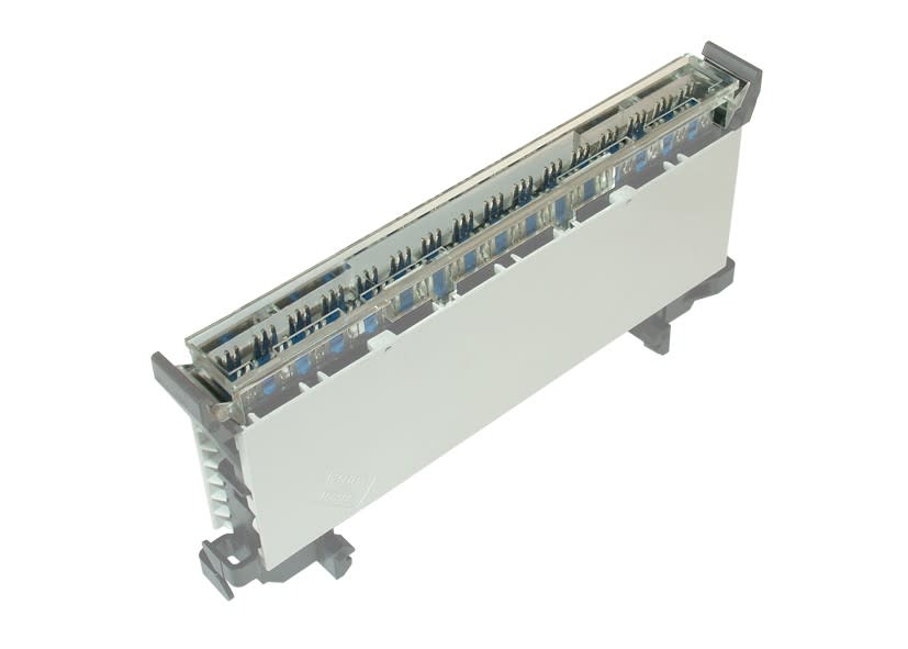 Decelect Forgos - PORTE ETIQUETTE PAS D EMRPISE SUR RAIL EPAISSEUR 16