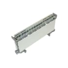 Decelect Forgos - PORTE ETIQUETTE PAS D EMRPISE SUR RAIL EPAISSEUR 16