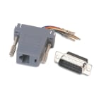 Decelect Forgos - ADAPTATEUR SUBD 15 PTS MALE-MODULAR RJ45