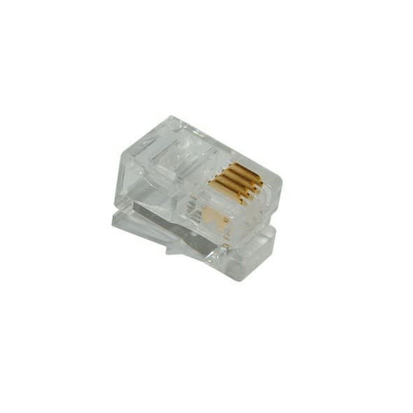 Decelect Forgos - CONNECTEUR MODULAR CABLE PLAT 4-4