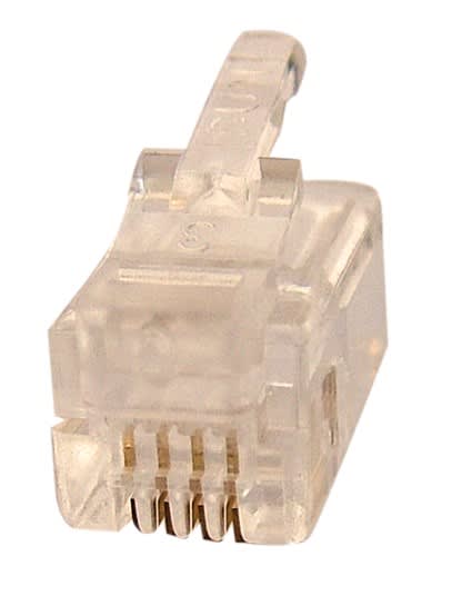 Decelect Forgos - CONNECTEUR MODULAR CABLE ROND 4-4
