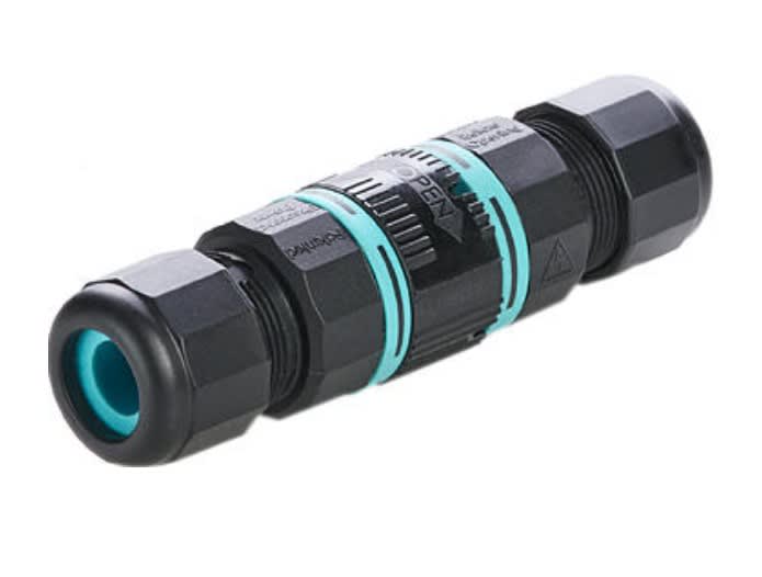 Decelect Forgos - Borne de jonction étanche IP68 4 pôles droit