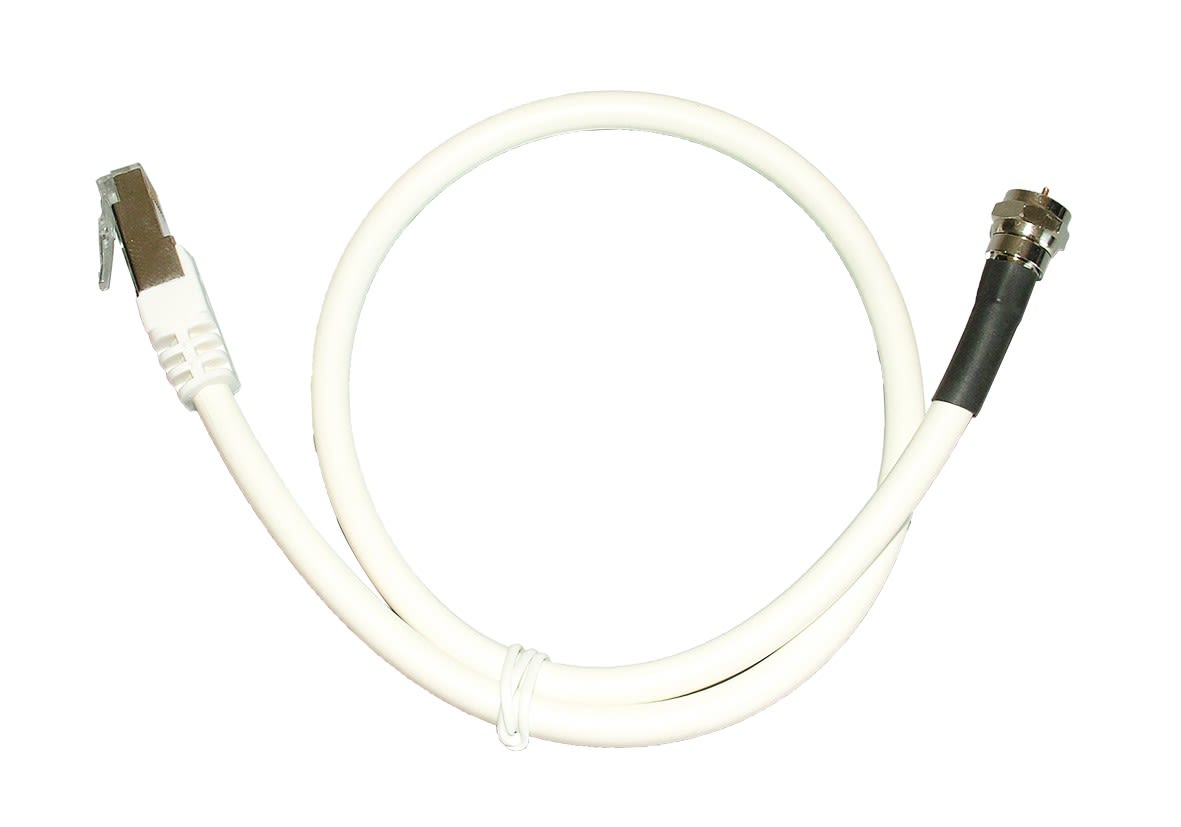 Decelect Forgos - CORDON BALUN RJ45 / Fiche F - L50cm