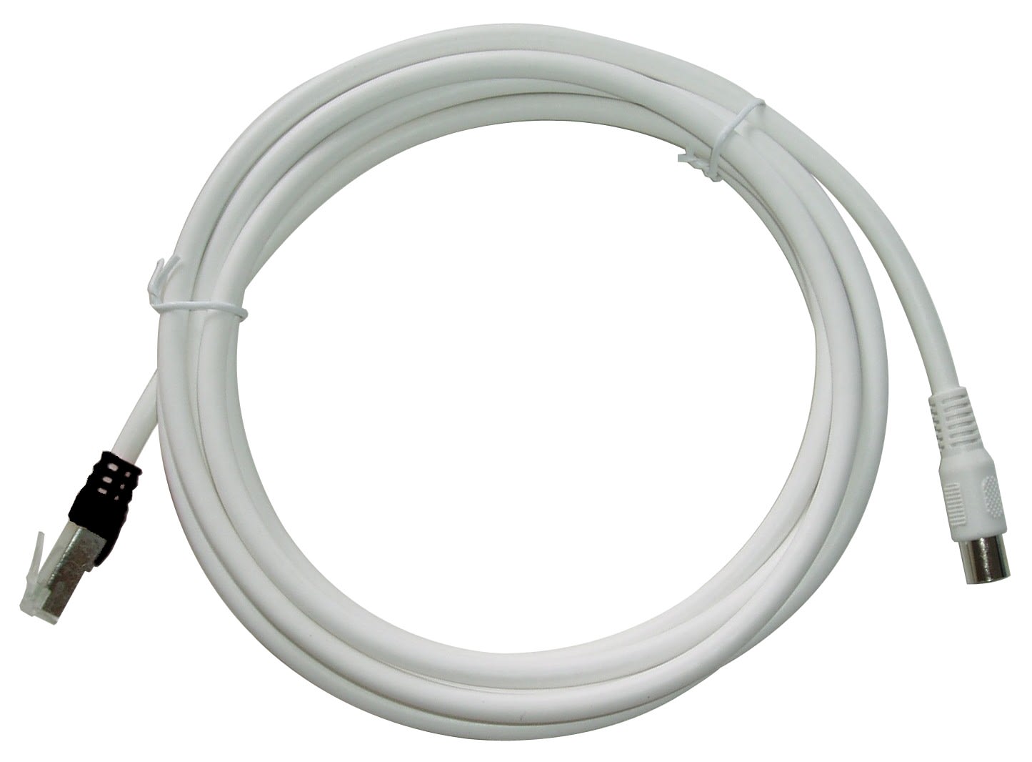 Decelect Forgos - CORDON TV BALUN RJ45 / FICHE TV 9,52 2M50