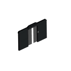 Decelect Forgos - Porte automatique pour couloir (Couloir de 1200) - 42U 1200x1200