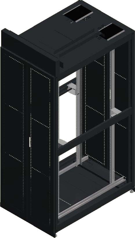 Decelect Forgos - Structure serveur - 42U 800x1200 - Livrée en KIT