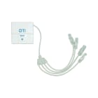 Decelect Forgos - DTI Prise RJ45 Parafoudre - Précâblé 4 RJ45