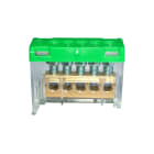 Decelect Forgos - BORNIER DE MISE A LA TERRE MONTAGE RAIL DIN - 5PTS