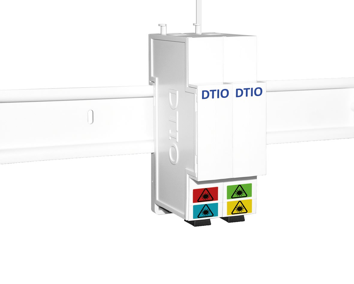 Decelect Forgos - DTIO modulaire avec 4 traversées SC-APC simplex
