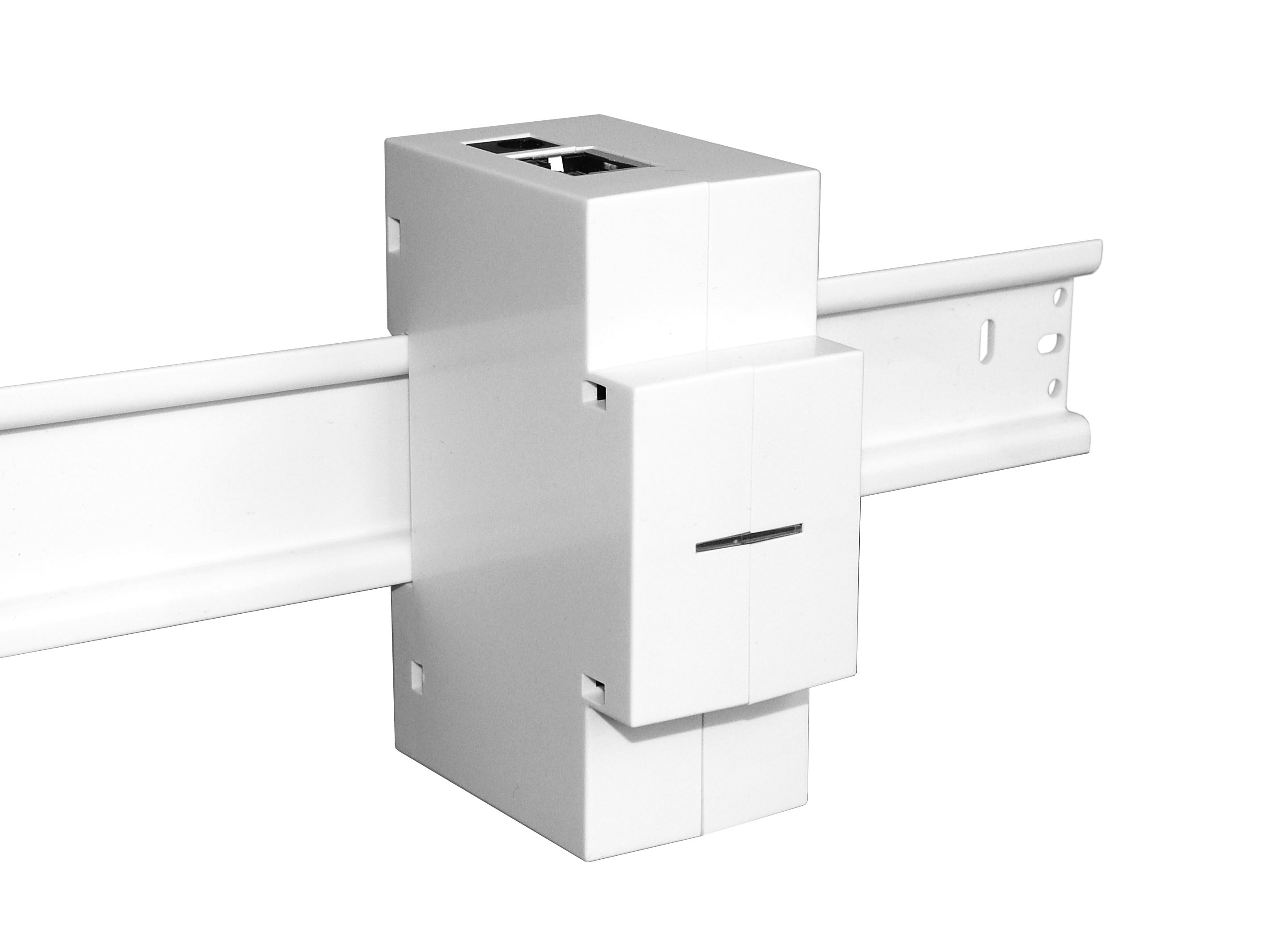 Decelect Forgos - Switch Ethernet format modulaire - 4 ports RJ45