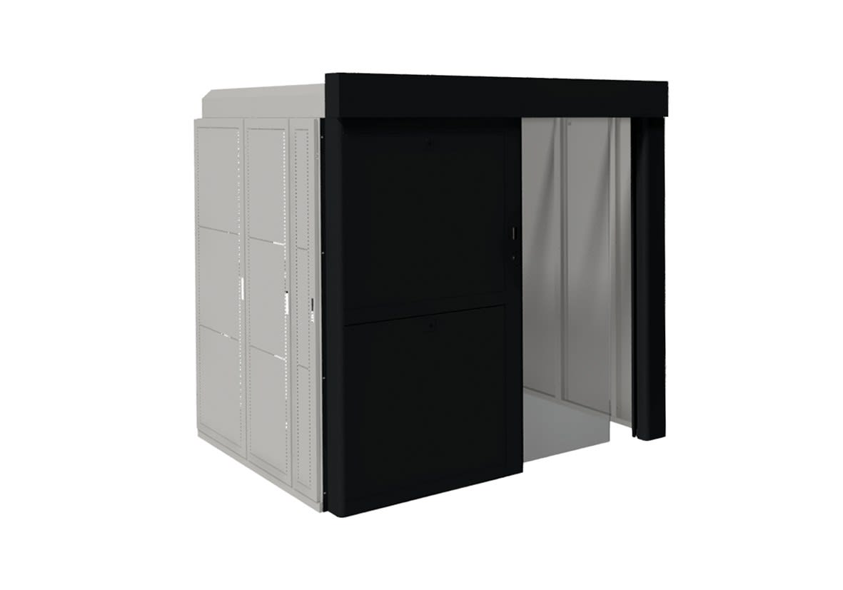 Decelect Forgos - Porte automatique pour couloir Mini STRUCTURE (Couloir de 1200) - 42U 1000x1200