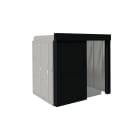 Decelect Forgos - Porte automatique pour couloir Mini STRUCTURE (Couloir de 1200) - 42U 1000x1200