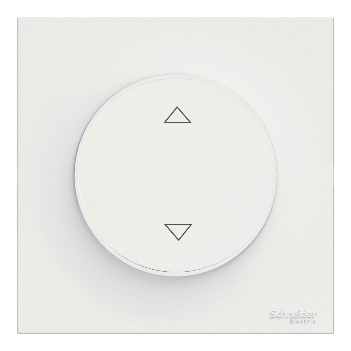 Decelect Forgos - Interrupteur connecté Odace blanc EnOcean - 1 touche complet - volet roulant