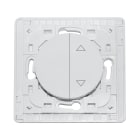 Decelect Forgos - Interrupteur connecté Odace blanc EnOcean - 2 touches sans plaque