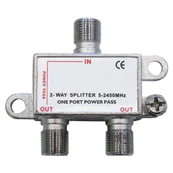 Decelect Forgos - REPARTITEUR COAXIAL TNT-SAT- 1entrée / 2 sorties
