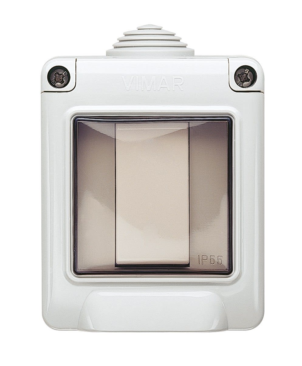 Decelect Forgos - Interrupteur connecté Plana simple - étanche IP55