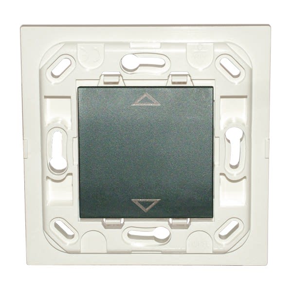 Decelect Forgos - Interrupteur Eikon simple volet roulant - anthracite - sans plaque
