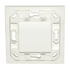 Decelect Forgos - Interrupteur Eikon simple - blanc - sans plaque