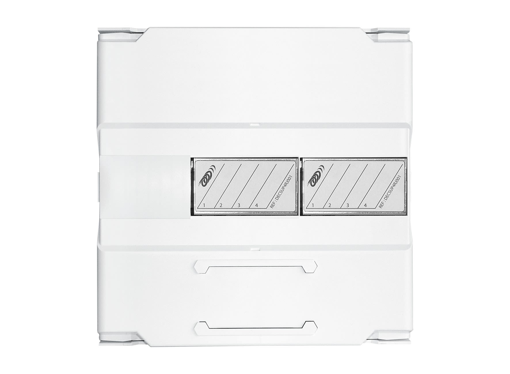 Decelect Forgos - Coffret Essentiel équipé d'1 DTI 8RJ45 et 8 embases RJ45