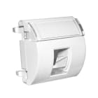 Decelect Forgos - Plastron bombé 45x45 nu, 1 port Keystone