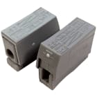 Decelect Forgos - Borne de liaison 1 entrée pour fils souple et rigide couleur grise