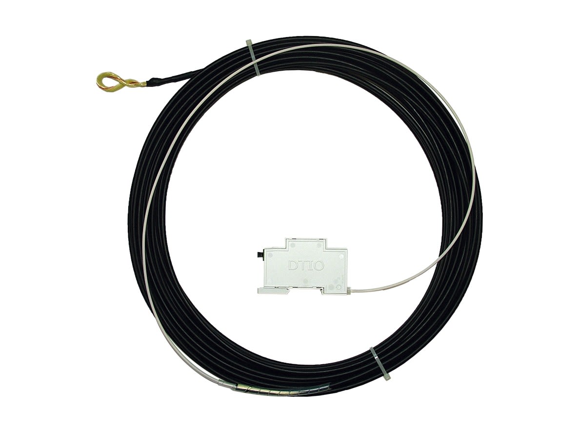 Decelect Forgos - Lien d'abonné extérieur - intérieur précâblé : 4 fibres G657A2 équipé d'un DTIO