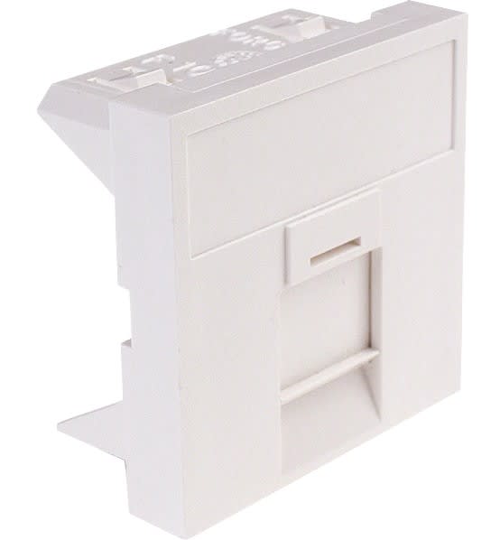 Decelect Forgos - Plastron noir 45x45 1 prise nu