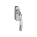 Decelect Forgos - Poignée de fenêtre connectée carré rétractable 32-42 mm, 2 positions, aluminium