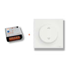 Decelect Forgos - Kit volet roulant connecté avec 1 interrupteur radio et 1 micromodule