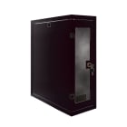 Decelect Forgos - COFFRET VERTICAL 19'' fixe 6U profondeur 500 NOIR monté
