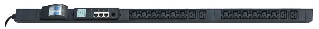 Decelect Forgos - PDU IP Serveillé vertical 36xC13 + 6xC19 IEC60309 32A