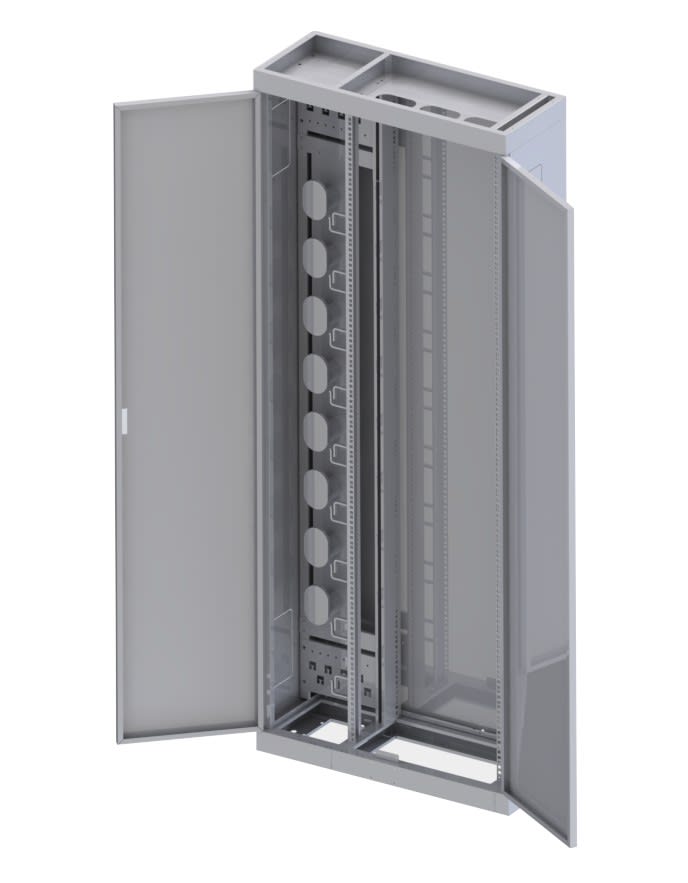 Decelect Forgos - Baie FTTH distribution fibre 40U 800x300