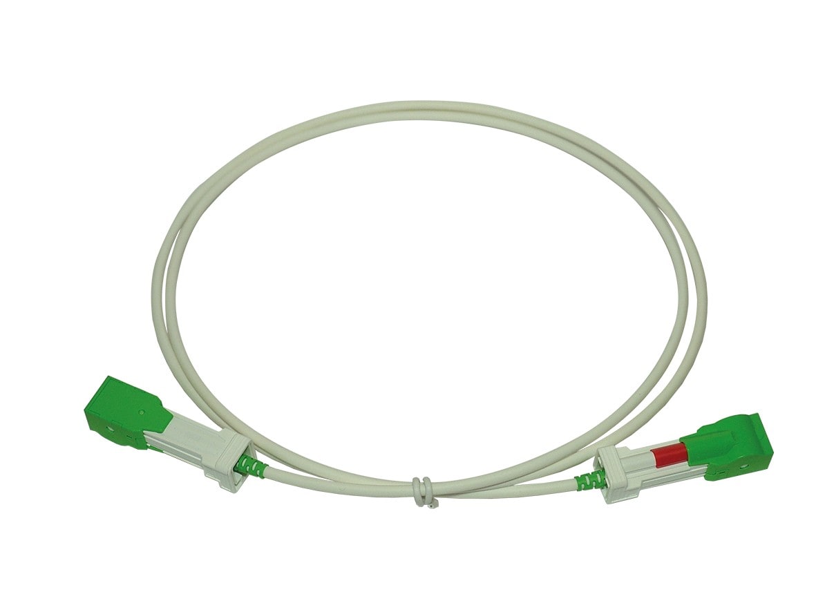 Decelect Forgos - JARRETIERE G657A2 SIMPLEX SCAPC/SCAPC avec volets protections 1M