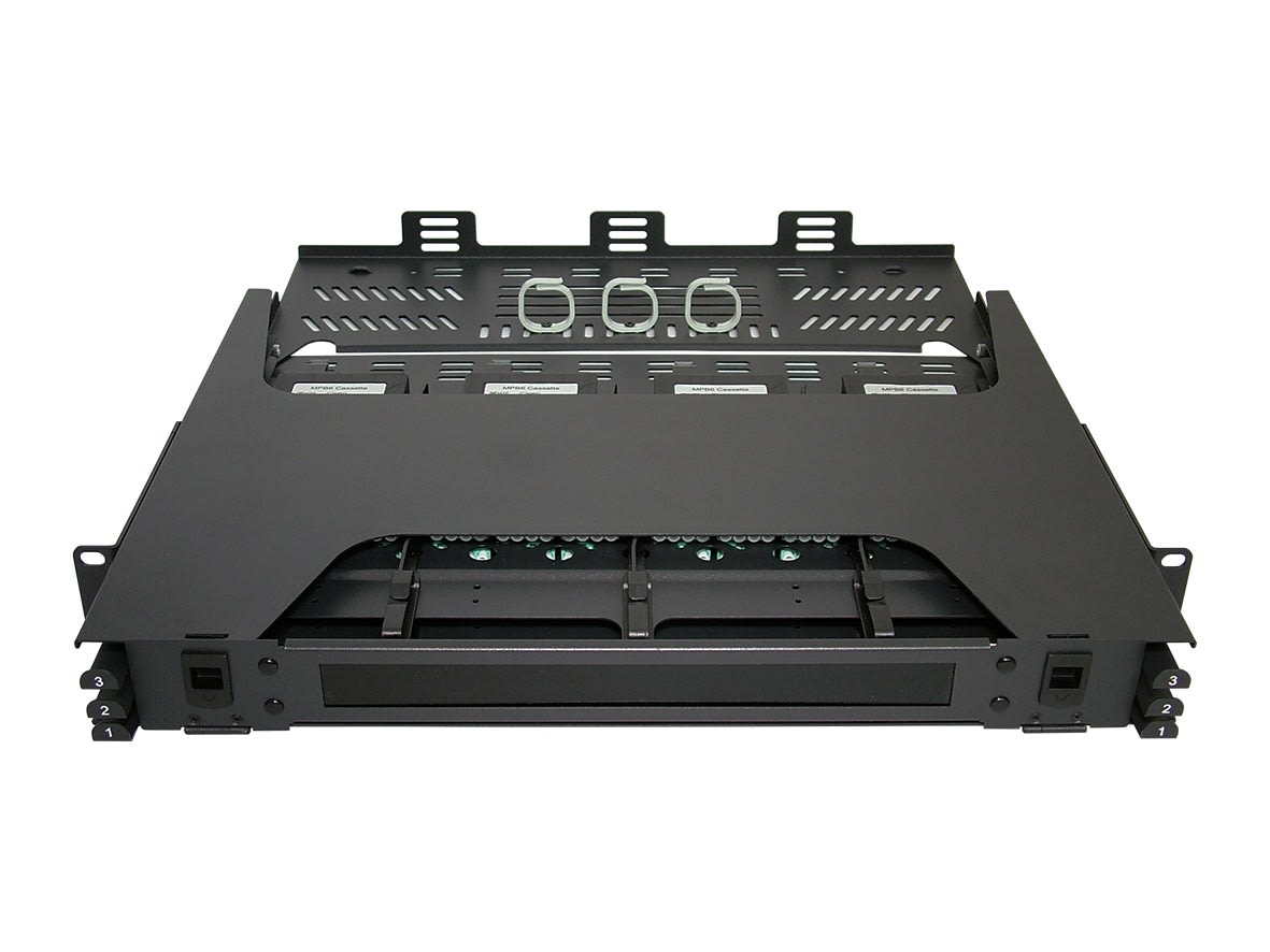 Decelect Forgos - TIROIR 19" 1U HAUTE DENSITE EQUIPE 144FO 12K7 1MPO/12LC OM4