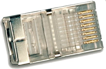 Decelect Forgos - Plug RJ45 a sertir-Multibrin - Entree plate - Cat 5E Blinde