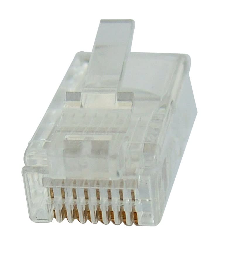 Decelect Forgos - PLUG RJ45 8P8C NB MONOBRIN ROND