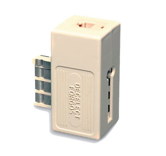 Decelect Forgos - ADAPTATEUR PRISE EN T-RJ
