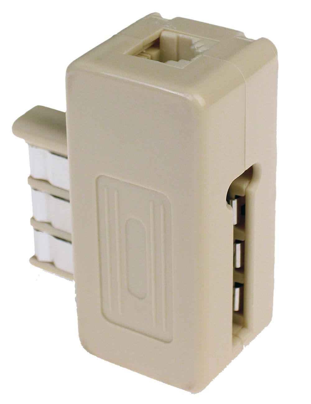 Decelect Forgos - FICHE GIGOGNE 3P EQUIPE SORTIE RJ11 IVOIRE
