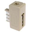 Decelect Forgos - FICHE GIGOGNE 3P EQUIPE SORTIE RJ11 IVOIRE