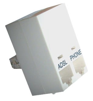 Decelect Forgos - FILTRE ADSL RJ45-RJ45 COMPACT