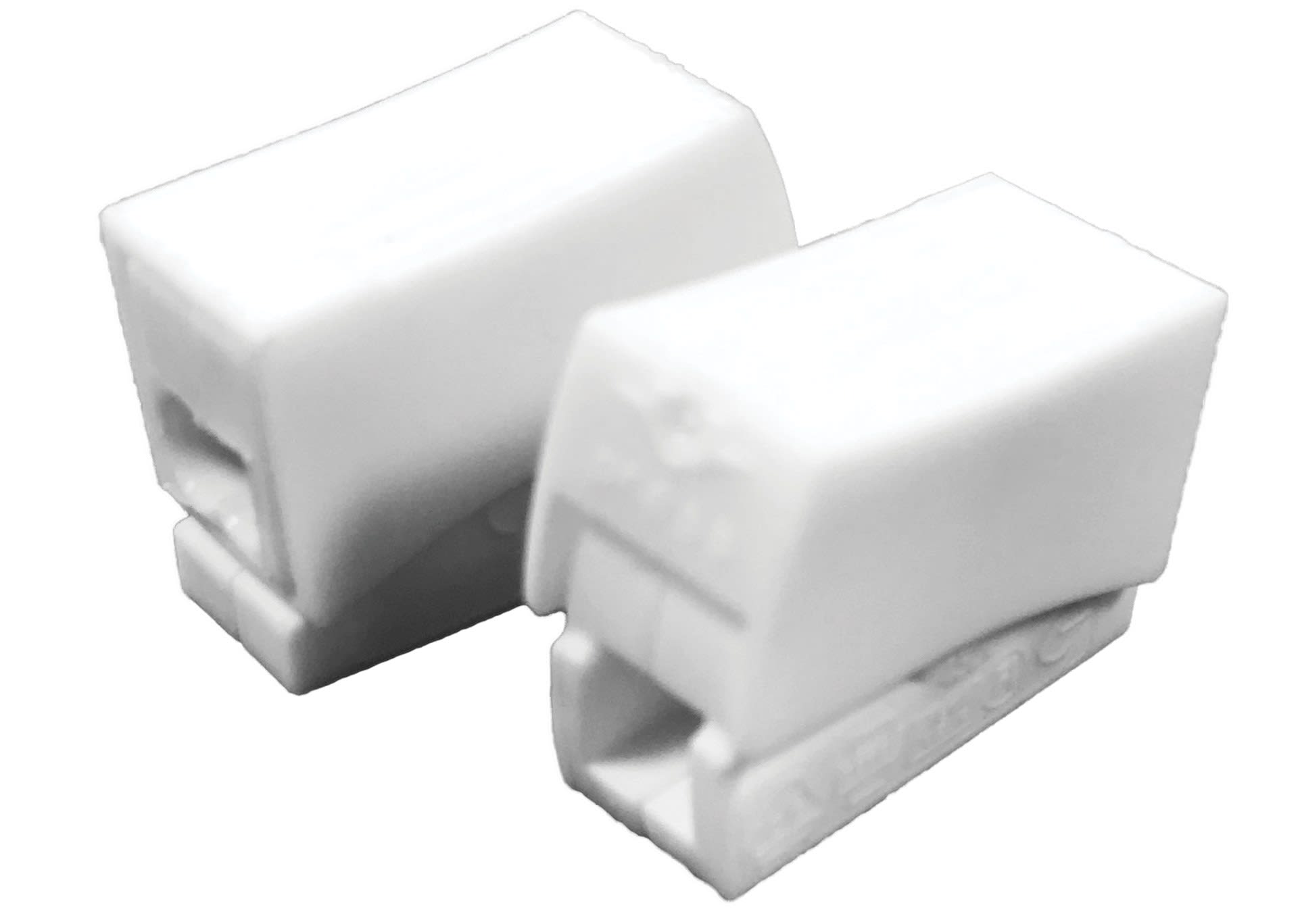 Decelect Forgos - Lot de 4 bornes de connexion automatiques pour fil rigide et fil souple