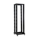 Decelect Forgos - Bati-rack 19" 4 montants 42U 600 X 1000 (charge 150 kg) noir en kit