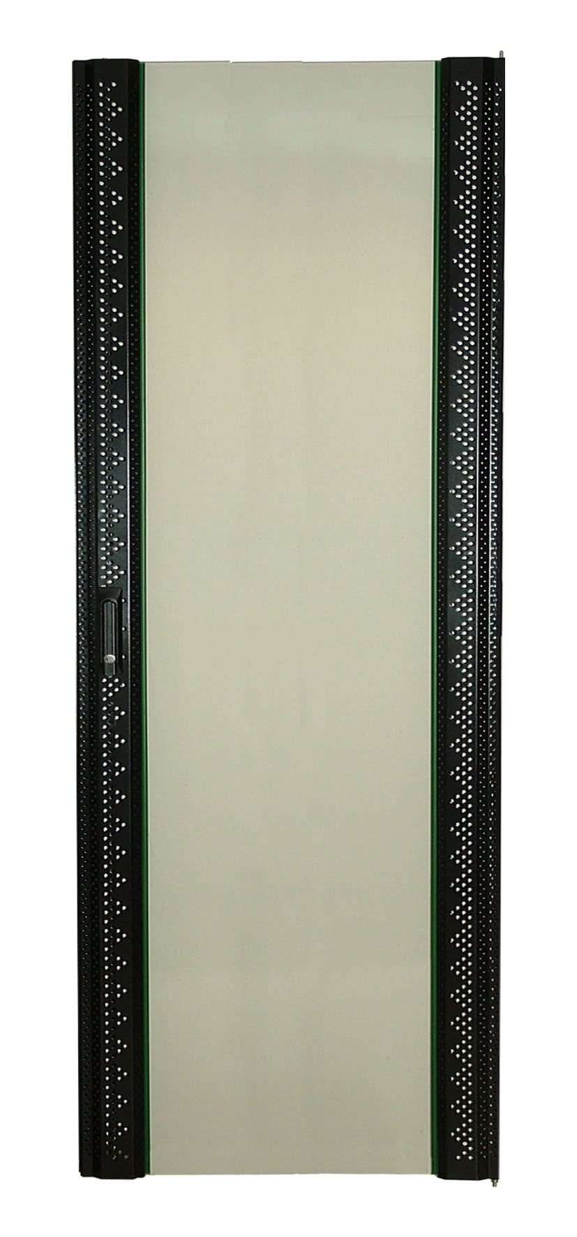 Decelect Forgos - Porte verre pour BAIE 42U largeur 800 noire